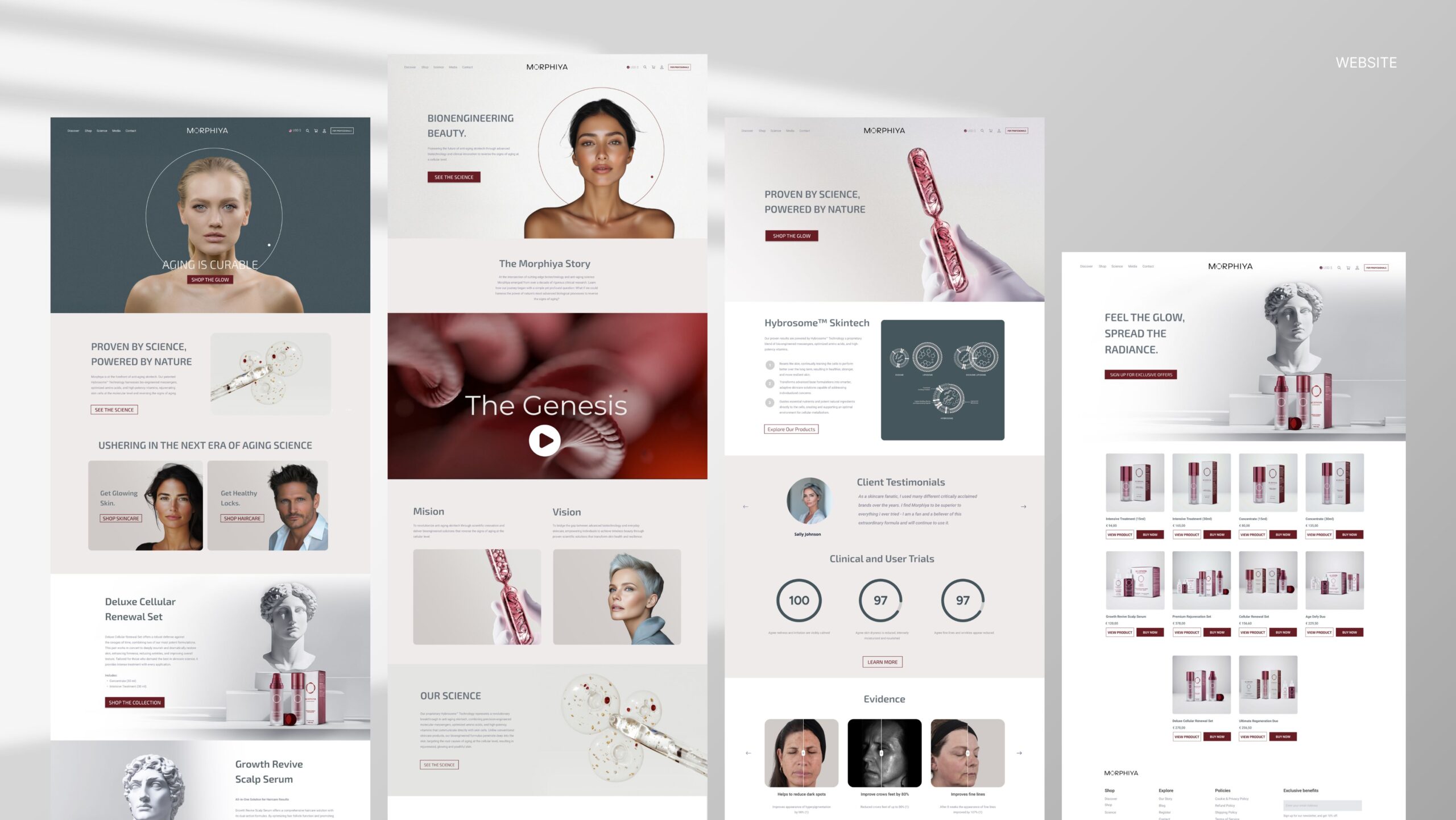 morphiya-website-presentation